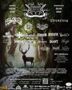 CERNUNNOS PAGAN FEST Affiche Finale RS avec logos partenaires